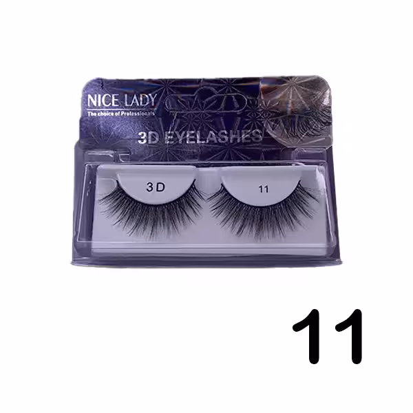 مژه جفتی 3D نایس لیدی شماره 11