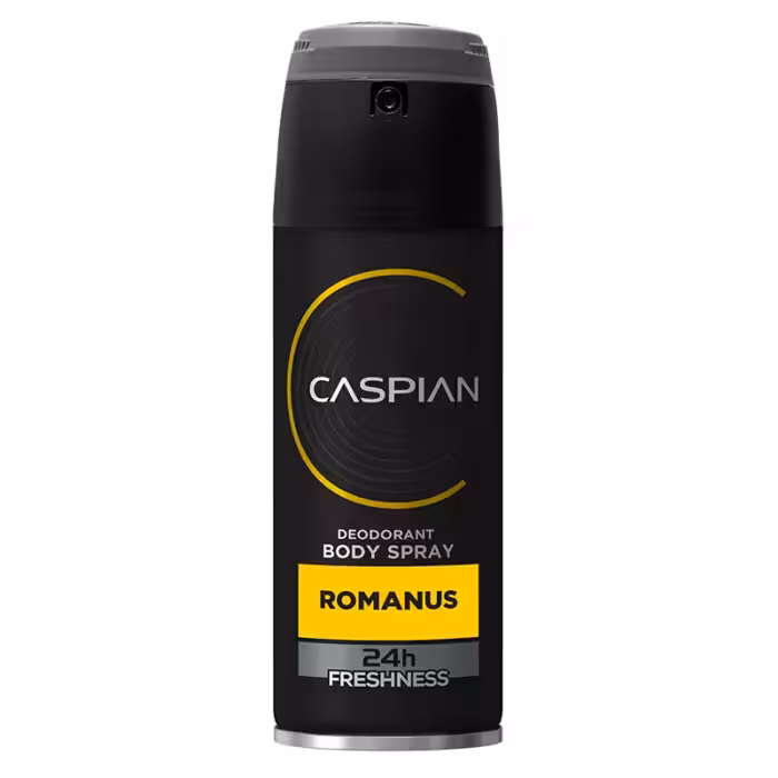 اسپری بدن دئودورانت مردانه کاسپین مدل CASPIAN ROMANUS