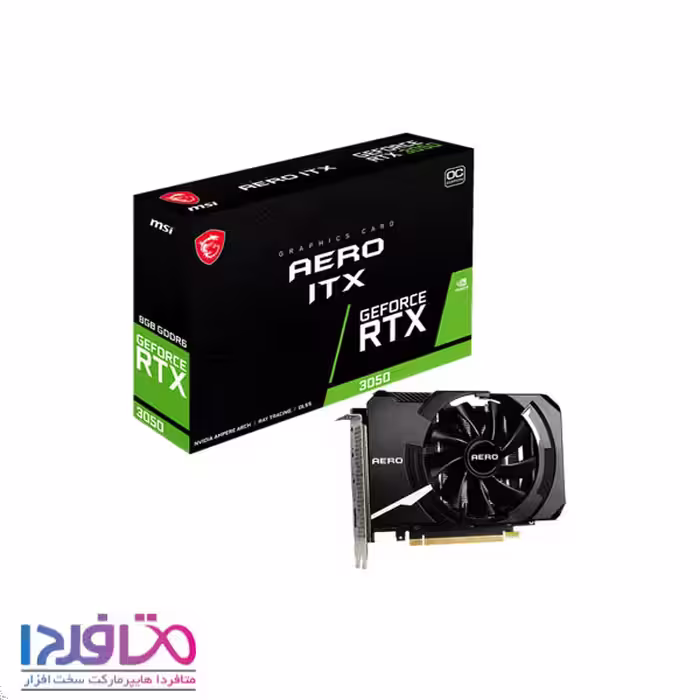 کارت گرافیک ام اس آی مدل GeForce RTX 3050 AERO ITX 8GB OC