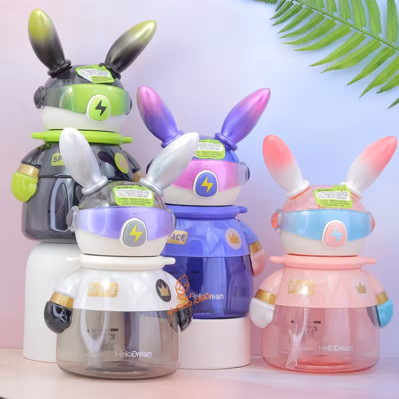 قمقمه طرح خرگوش ربات 1000 میل HELLO DREAM