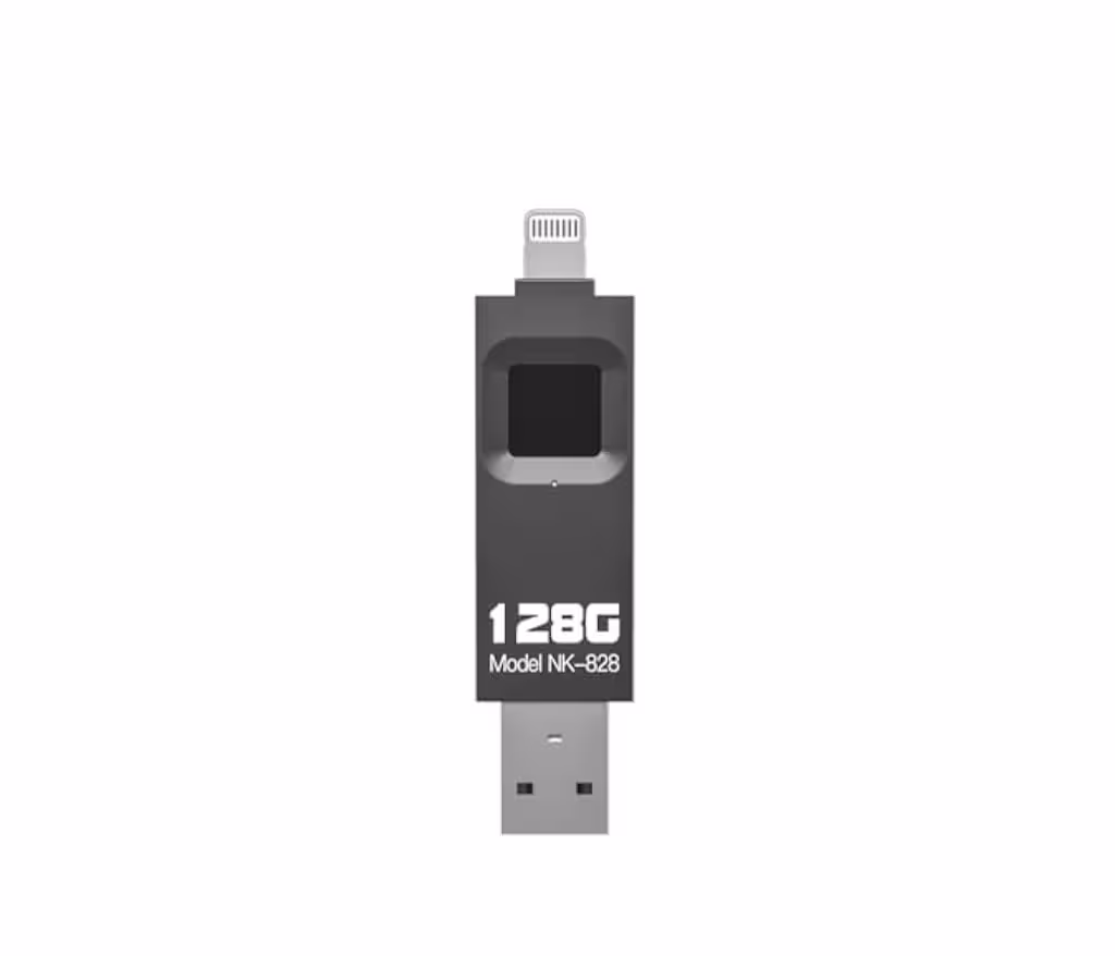 فلش مموری اثر انگشت‌دار Fingerprint Encrypted USB Flash Drive