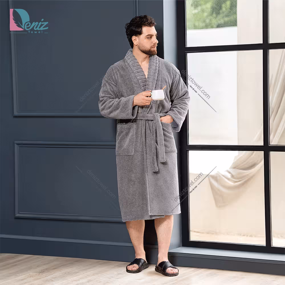 حوله تن پوش ویتو رنگ سنگی