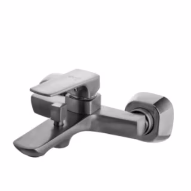 شیر حمام البرز روز مدل آلپاین استیل مات