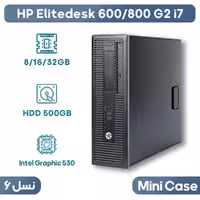 مینی کیس اچ پی HP Elitedesk 600/800 G2 پردازنده I7 نسل 6