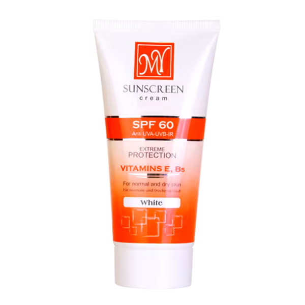 کرم ضد آفتاب بدون رنگ SPF60 مای|My Sunscreen Cream For Normal and Dry Skins SPF60 50ml