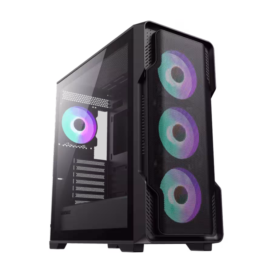 کیس گیمینگ گیم مکس GAMEMAX Siege BK | فروشگاه گیمینگ تکاف