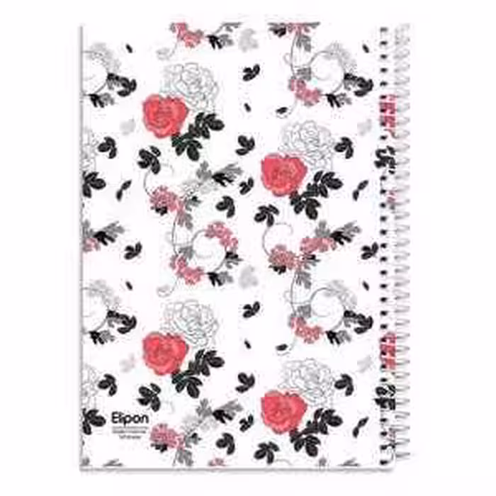 دفتر100برگ وزیری سیمی کلاسیک الیپون کد237کارتن 40