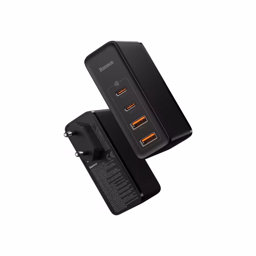 شارژر دیواری فست شارژ  بیسوس Baseus GaN2 Pro Quick Charger CCGAN2P-L با توان 100W همراه کابل