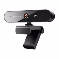 وب کم DEPSTECH با کیفیت  2K QHD USB و تصحیح خودکار نور