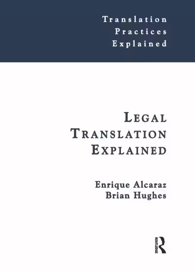کتاب Legal Translation Explained