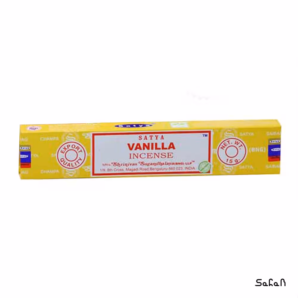 عود satya champa رایحه vanilla