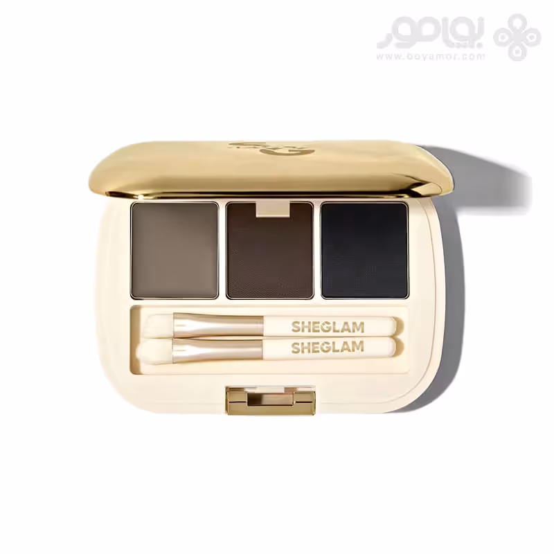 پالت سایه ابرو شیگلم مدل FULL-FILLED رنگ 102ASH BROWN