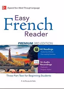 کتاب مجموعه داستان کوتاه فرانسوی Easy French Readers