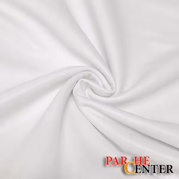 پارچه ته طاقه سوپر مازراتی سفید متراژ 68 سانتی متر