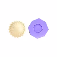 قالب سیلیکونی کاسه گود کنگره قطر 13 ارتفاع 4 سانت