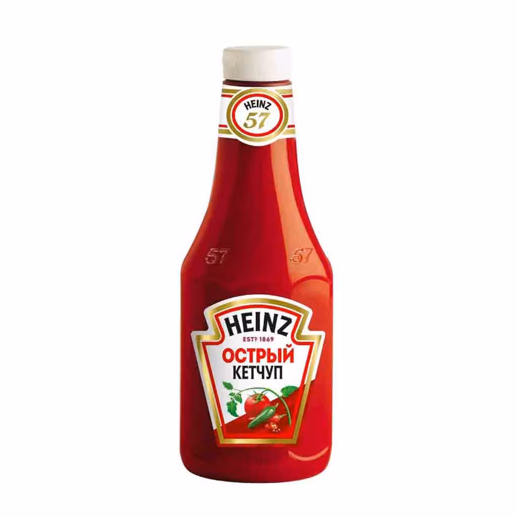 سس کچاپ تند روسی هاینز HEINZ TOMATO KETCHUP گوجه فرنگی 800 میل