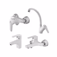 ست شیرآلات شیبه مدل مهتاب