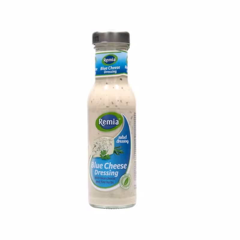 سس سالاد پنیر آبی رمیا Remia حجم 250 میل