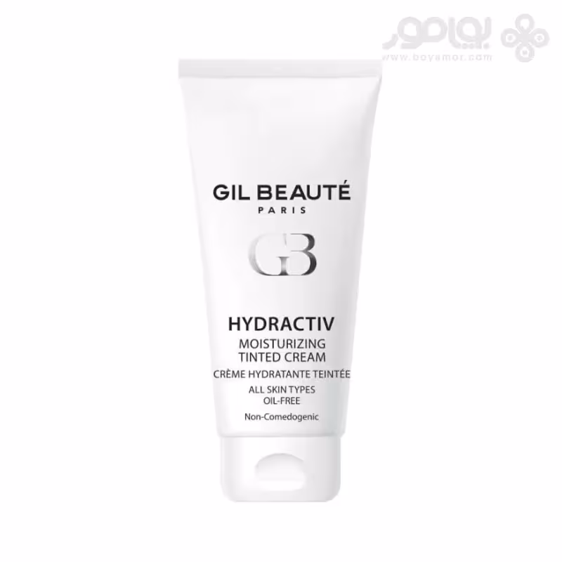 کرم مرطوب کننده رنگی ژیل بوته مدل HYDRACTIV مناسب انواع پوست