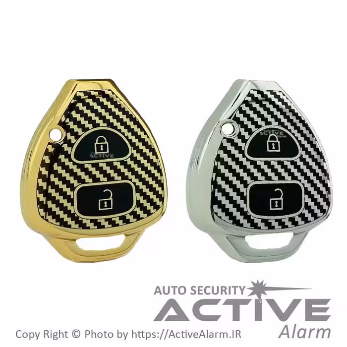 قیمت کاور کربن TPU فابریک خودرو تویوتا یاریس دو دکمه