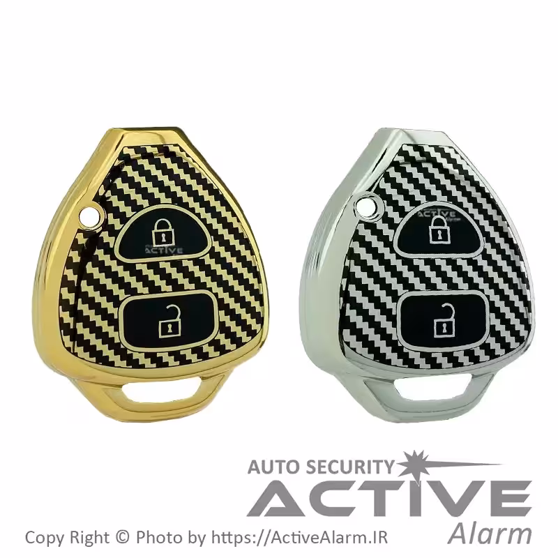 قیمت کاور کربن TPU فابریک خودرو تویوتا یاریس دو دکمه