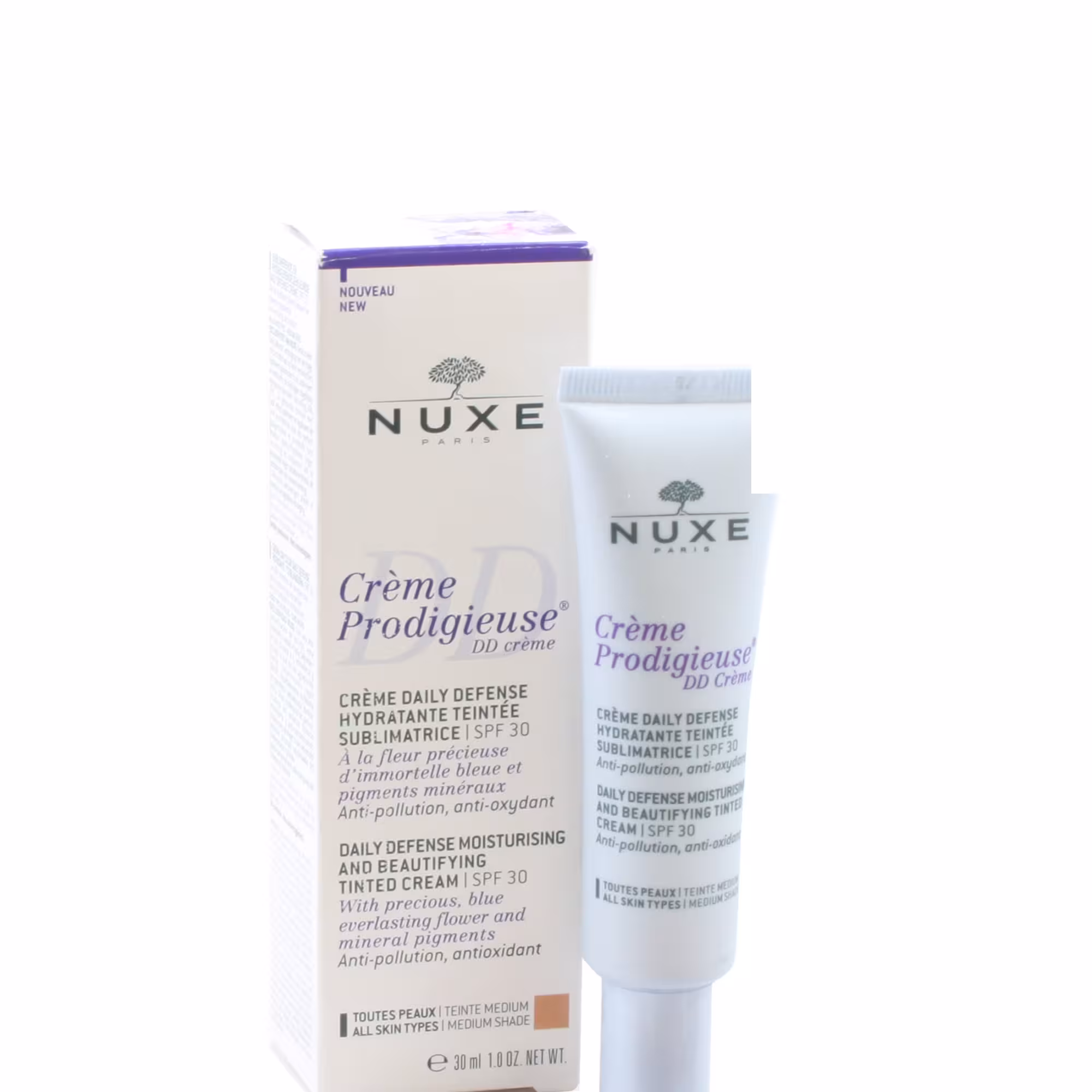 کرم مرطوب کننده و ضد آفتاب روشن DD نوکس