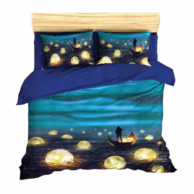 سرویس روتختی یک نفره کارینا مدل سه بعدی 6 تکه کد 1140