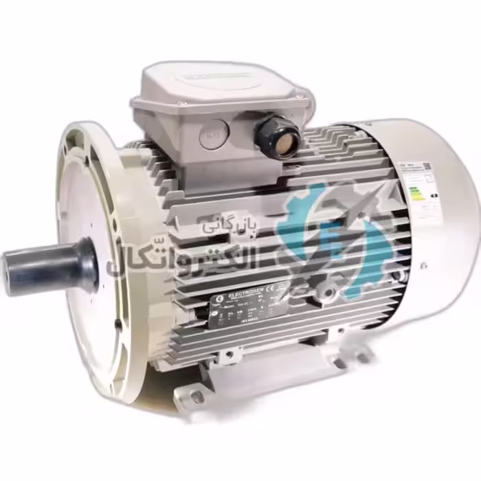 الکتروموتور 5.5 کیلووات (7.5 اسب) 2800 دور الکتروژن فلنجدار B35