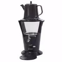 سماور برقی نوردیا Nordia ساخت ترکیه مدل Molto قوری چینی