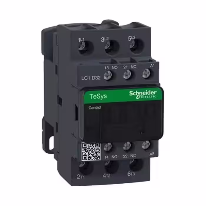 کنتاکتور 32 آمپر 15 کیلووات 220 AC اشنایدر LC1D032M7