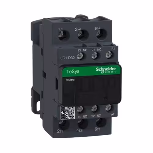 کنتاکتور 32 آمپر 15 کیلووات 220 AC اشنایدر LC1D032M7