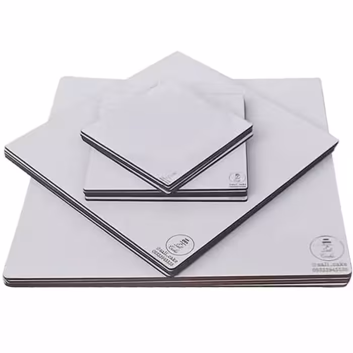 صفحه زیرکیکی مربع ام دی اف سایز 20در20 سانت