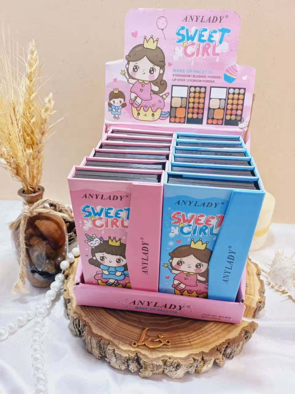 پالت سایه کیفی کوچک برند آنالیدی ANYLADY کد 8614FD