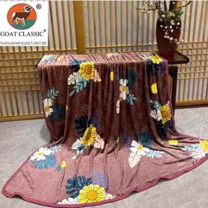 پتو مسافرتی دونفره 3 بعدی طرح برجسته