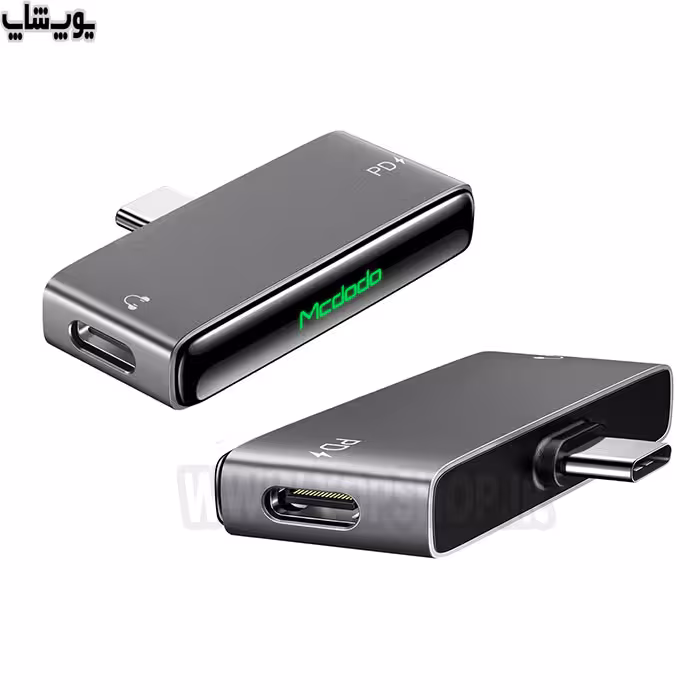 مبدل تایپ C به تایپ C دوتایی مک دودو مدل CA-767