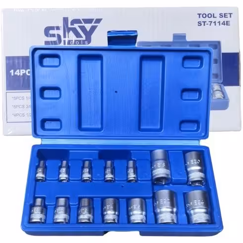 جعبه بکس ای 14 پارچه اسکای   ST-7114E