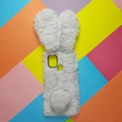 کاور مدل عروسکی طرح خرگوشی مناسب برای گوشی موبایل سامسونگ GALAXY M21S