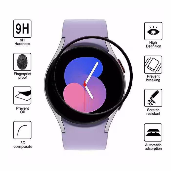 محافظ صفحه نمایش راینو مدل PMMA مناسب برای ساعت هوشمند سامسونگ Galaxy Watch 5 44mm 