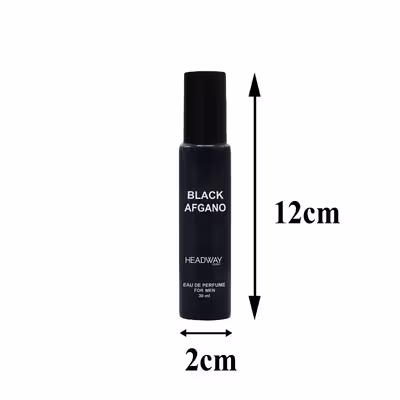 عطر جیبی مردانه هدوی استوری مدل بلک افغان حجم 30 میلی لیتر