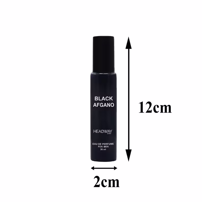 عطر جیبی مردانه هدوی استوری مدل بلک افغان حجم 30 میلی لیتر