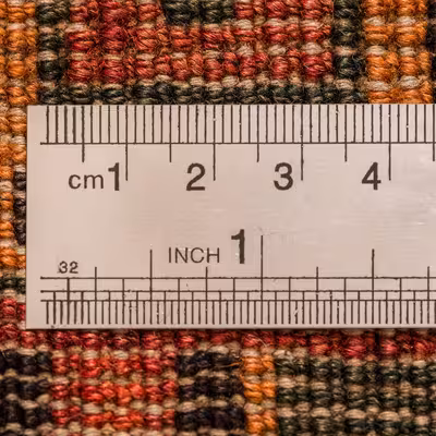 فرش دستبافت سه و نیم متری مدل نقشه بلوچ  کد 22.1194