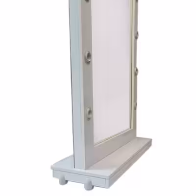 آینه مدل چراغ دار با پایه 