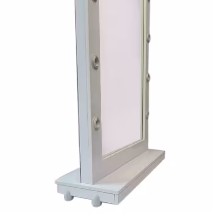 آینه مدل چراغ دار با پایه 