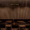 چراغ دیواری نئون دیزاین طرح Welcome-BL_YL