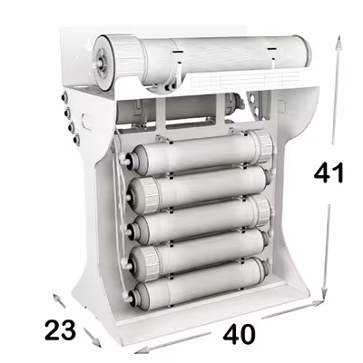دستگاه تصفیه کننده آب اس اس وی مدل StarLine 2W X1000 4F به همراه فیلتر دستگاه تصفیه آب بسته 4 عددی و شیر آب
