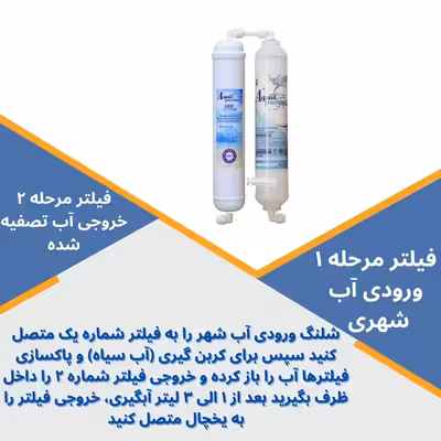 فیلتر تصفیه آب یخچال و فریزر آکوا پیورست مدل H 400 مجموعه 4 عددی