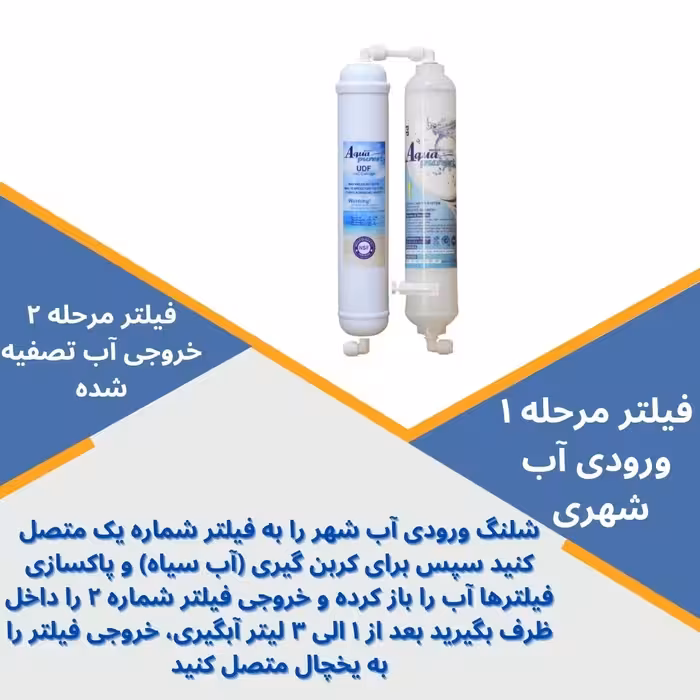 فیلتر تصفیه آب یخچال و فریزر آکوا پیورست مدل H 400 مجموعه 4 عددی