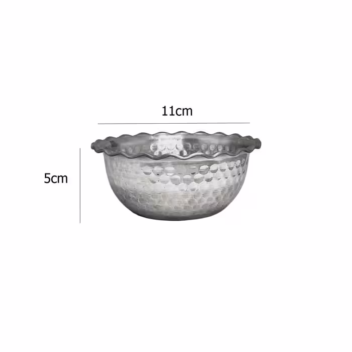 کاسه مدل روحی طرح پولکی کد 2555 مجموعه 3 عددی