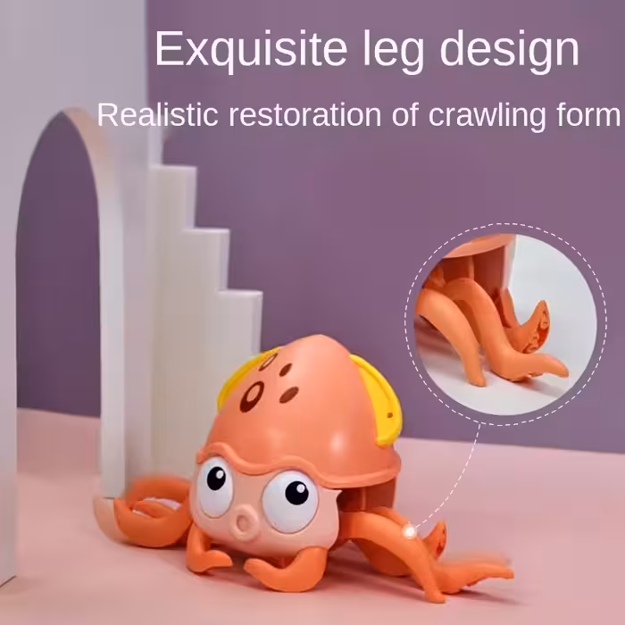 اسباب بازی مدل اختاپوس شارژی موزیکال کد QC-2Y