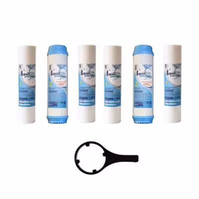 فیلتر دستگاه تصفیه کننده آب آکوا پیورست مدل PP-UDF مجموعه 6 عددی